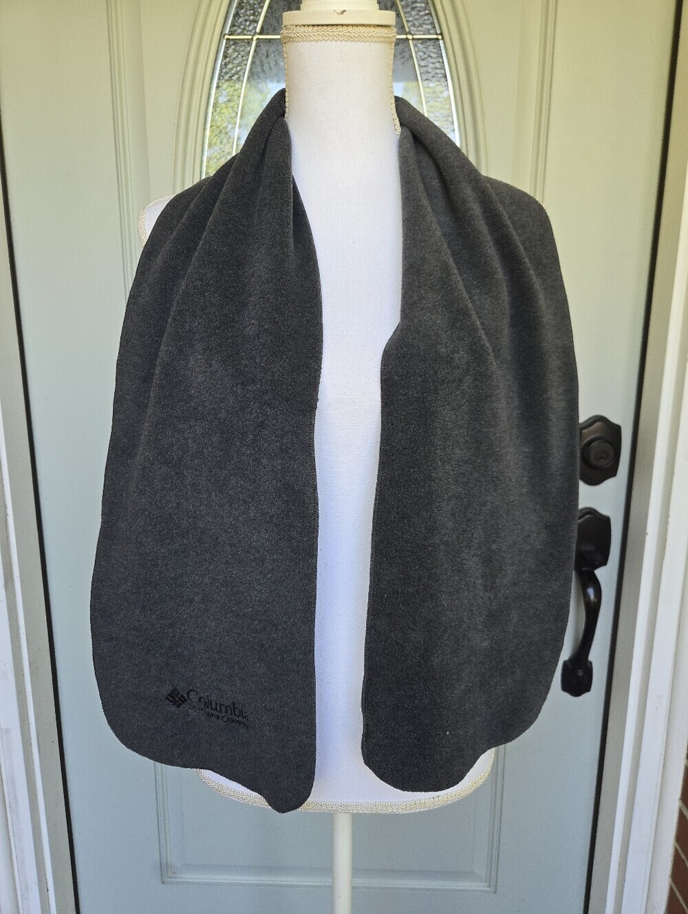 Columbia Fleece Scarf Gray